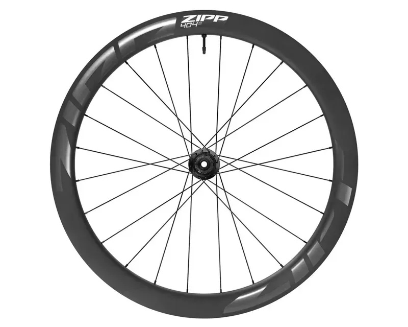Zipp 404 S Carbon Tubeless Rear Wheel A1 in Dark Grey Graphic