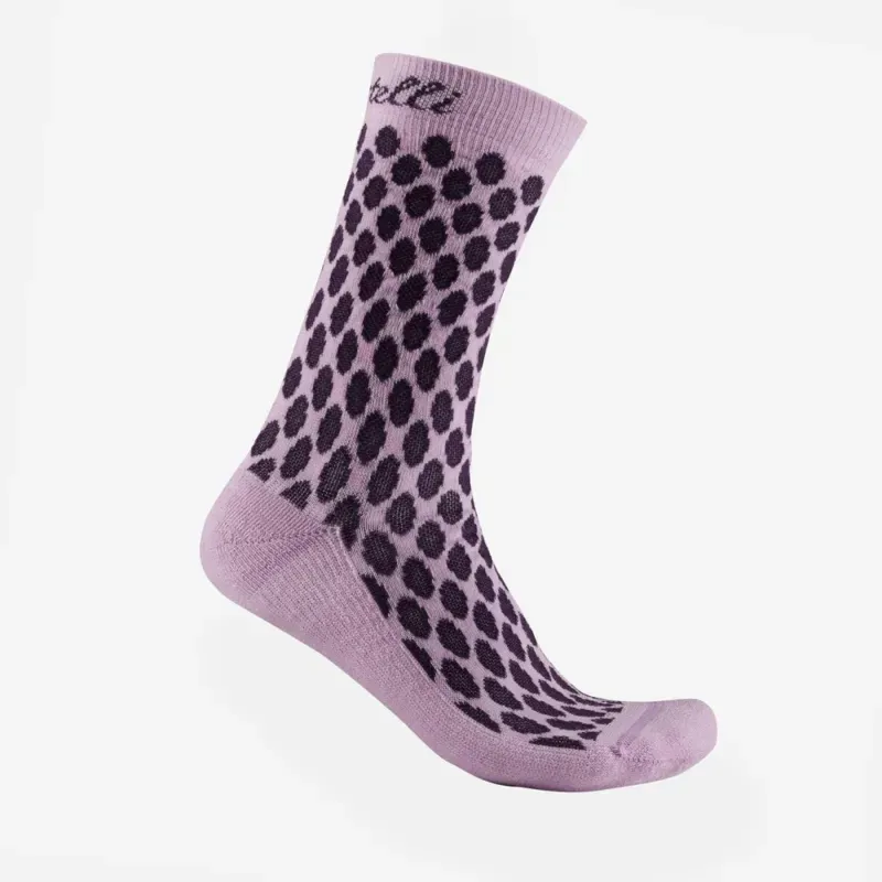 Castelli Sfida Women's 13 Socks in Petal and Might Shade
