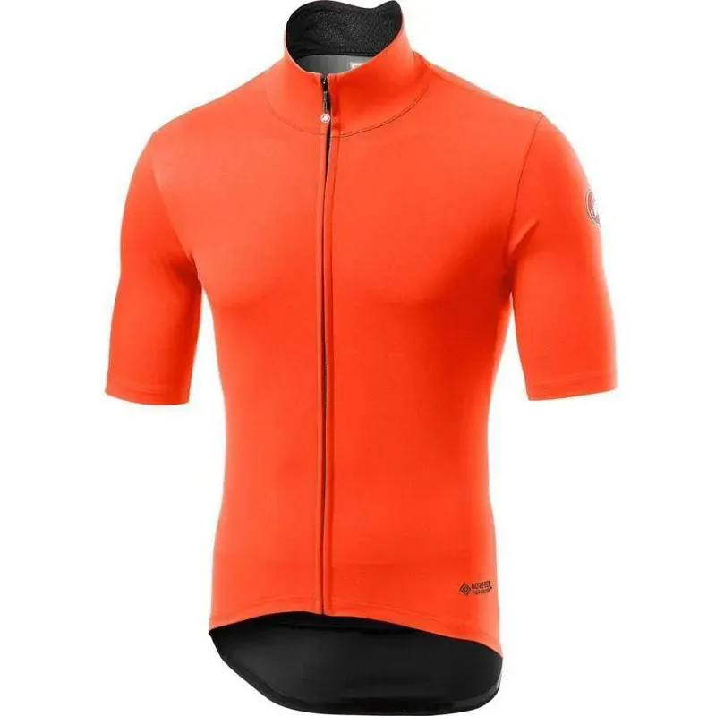 Castelli Perfetto RoS Mens Light Jersey in Orange