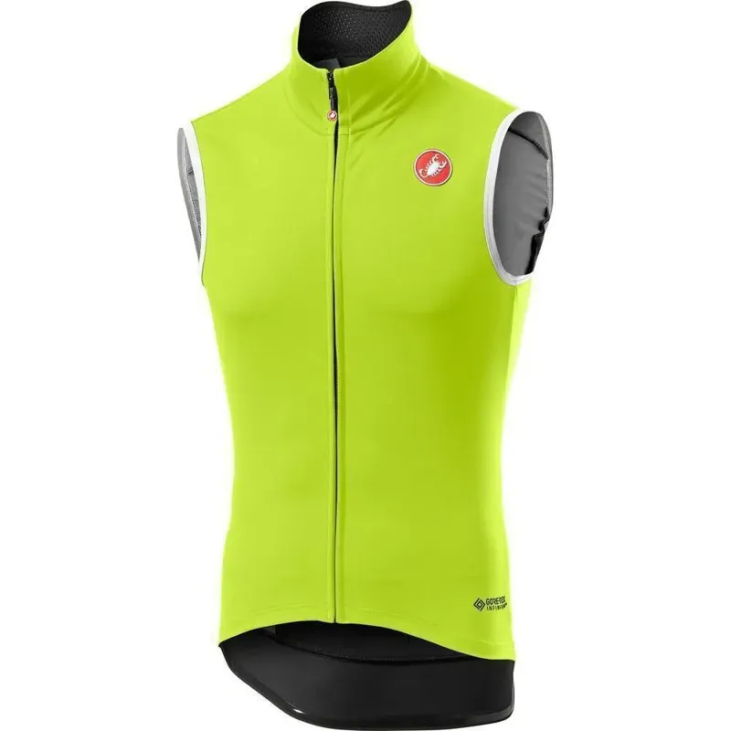 Castelli Perfetto RoS Mens Vest in Yellow