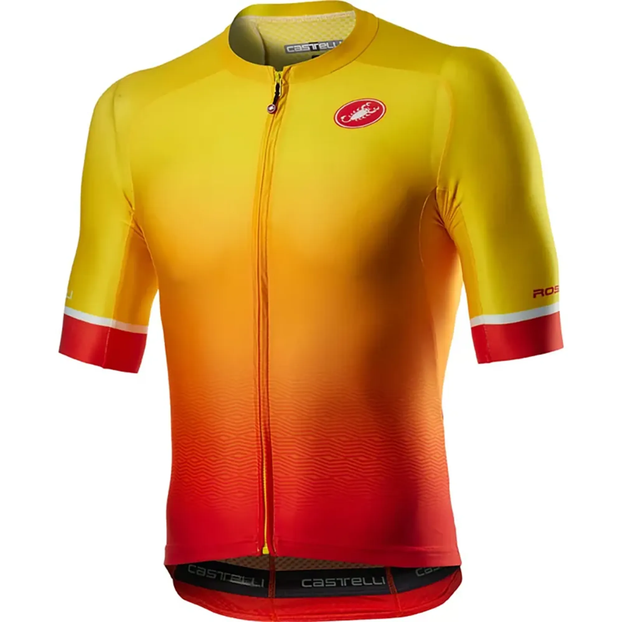 Castelli Aero Race Mens Jersey in Yellow