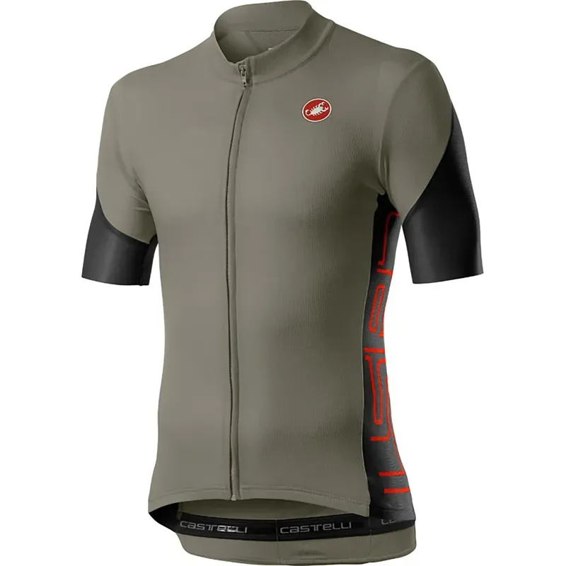 Castelli Entrata V Mens Jersey in Green