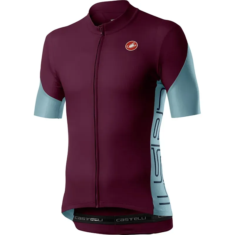Castelli Entrata V Mens Jersey in Red