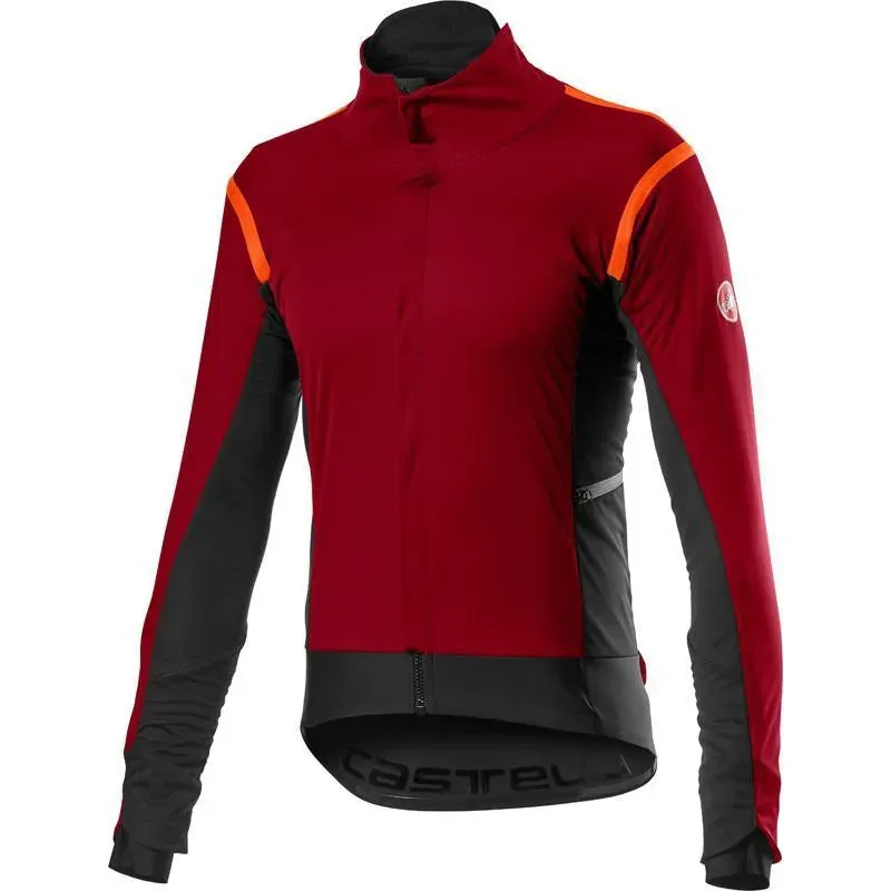 Castelli Alpha RoS 2 Mens Jacket in Red