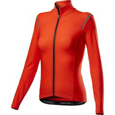 Castelli - Women's Solaris Top - Débardeur de cyclisme - Hibiscus / Soft  Orange | XS