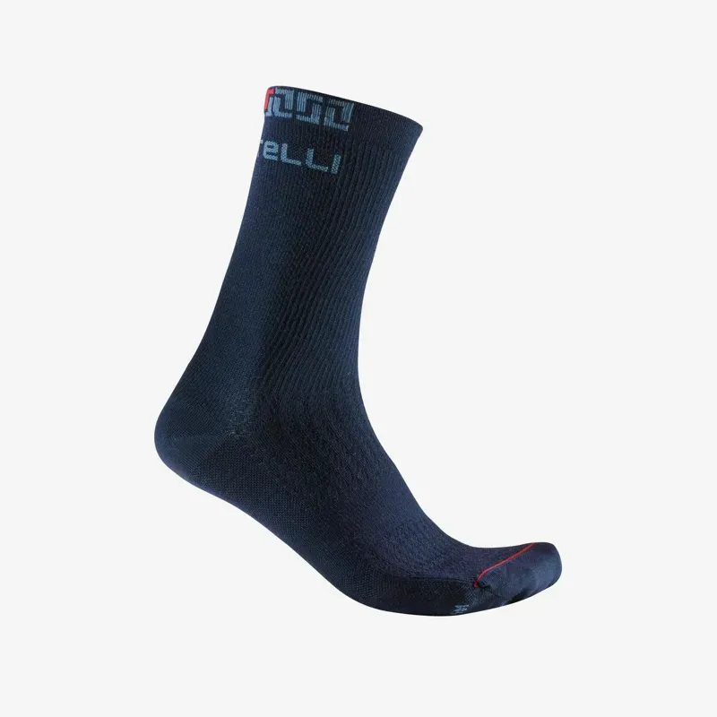 Castelli Bandito Merino 18 Socks In Belgian Blue