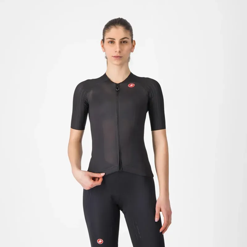 Castelli Aero Pro 8S Women's Jersey in Black