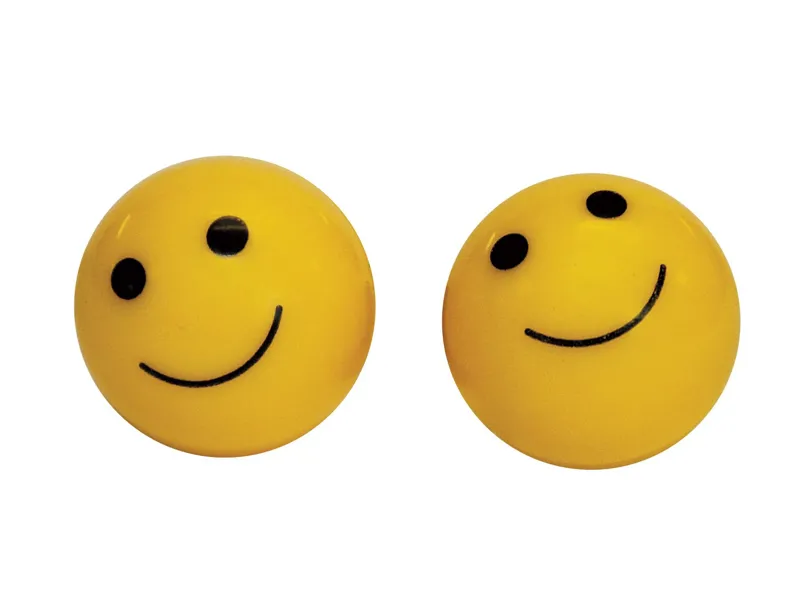 Smiley Face Valve Caps 