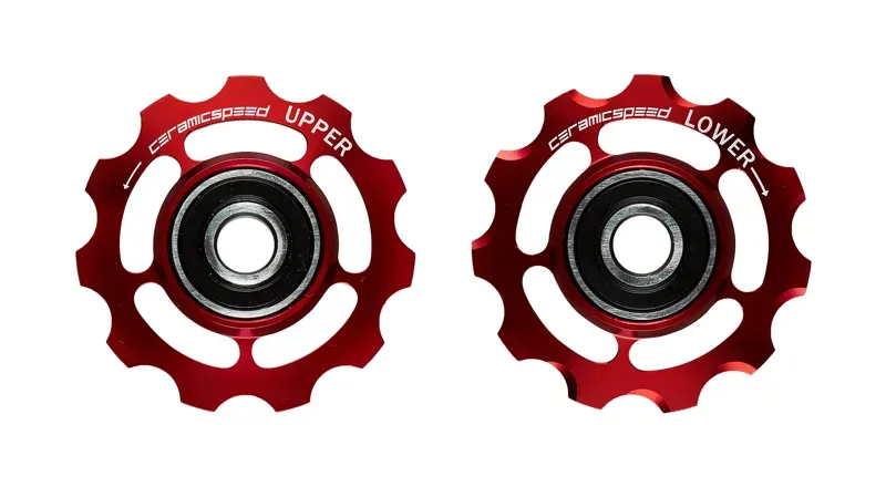 CeramicSpeed Campagnolo 11s Road Pulley Wheel In Red