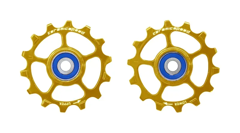 CeramicSpeed Eagle 14 MTB Pulley Wheel In Gold