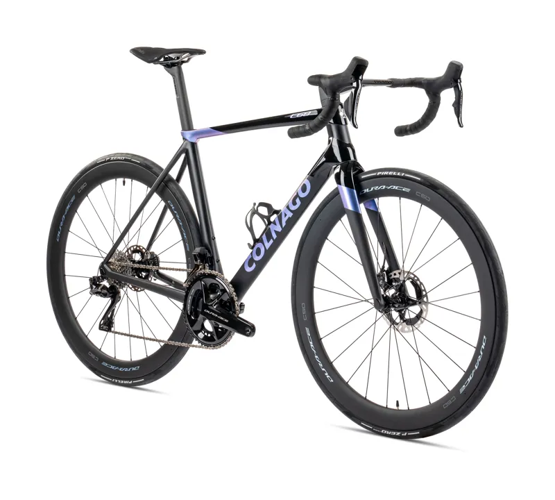 Colnago C68-R Disc 2022 Carbon Road Frame Set Aurora Black/Purple-1