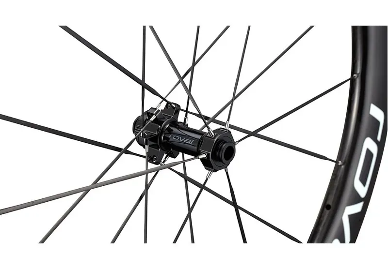 Roval Rapide CLX III Carbon/ White 700c rear-3