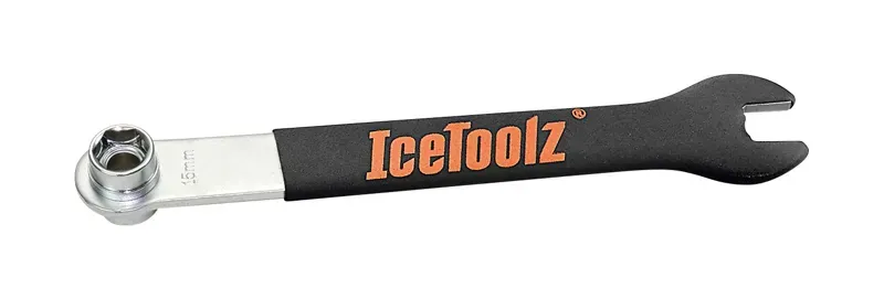 IceToolz Pedal And Axle Wrench 14 15mm