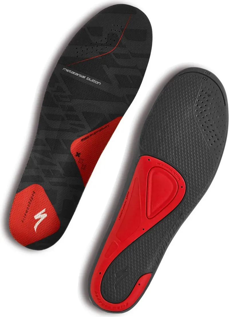 2018 Specialized Body Geometry SL Footbeds Bg Sl Footbed in Red