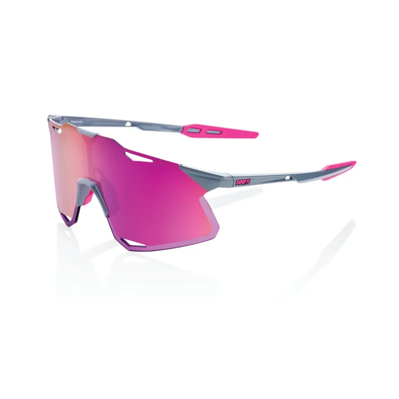 100 Hypercraft Glasses - Mirror Lens Grey/ Purple Muilayer