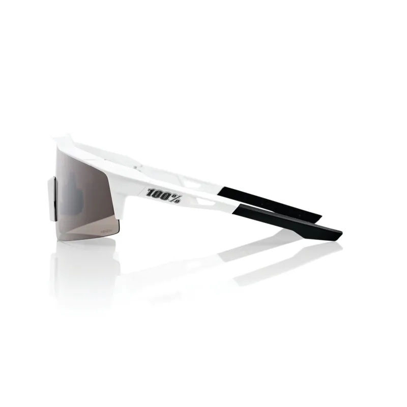 100 Speedcraft SL Glasses - Mirror Lens White/ HiPER Silver-2