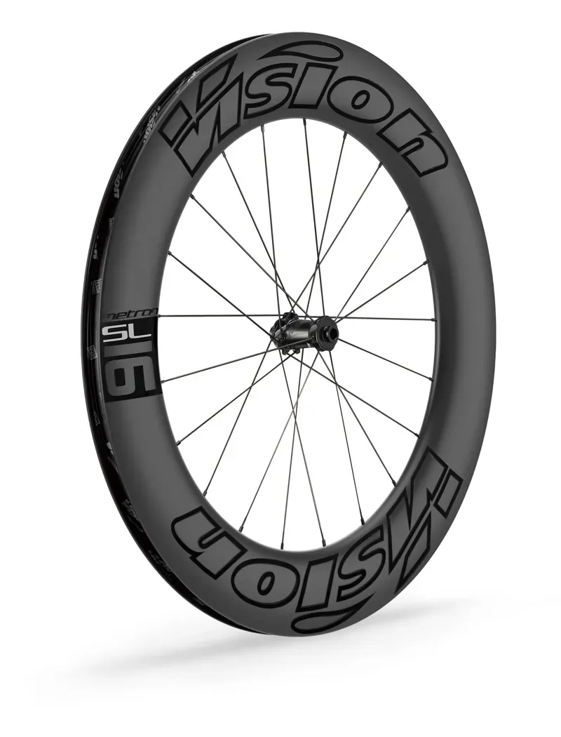 Vision Metron 91 SL Carbon DB TLR Centre Lock Front Wheel in Black