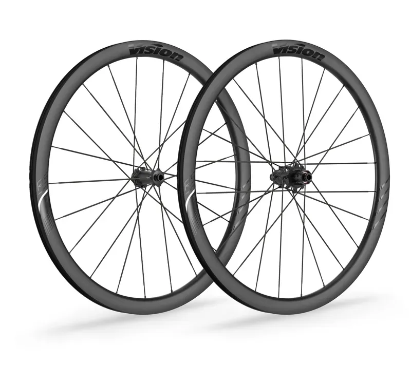 Vision Metron 37 RS SL Disc Carbon Road Wheelset tubeless ready