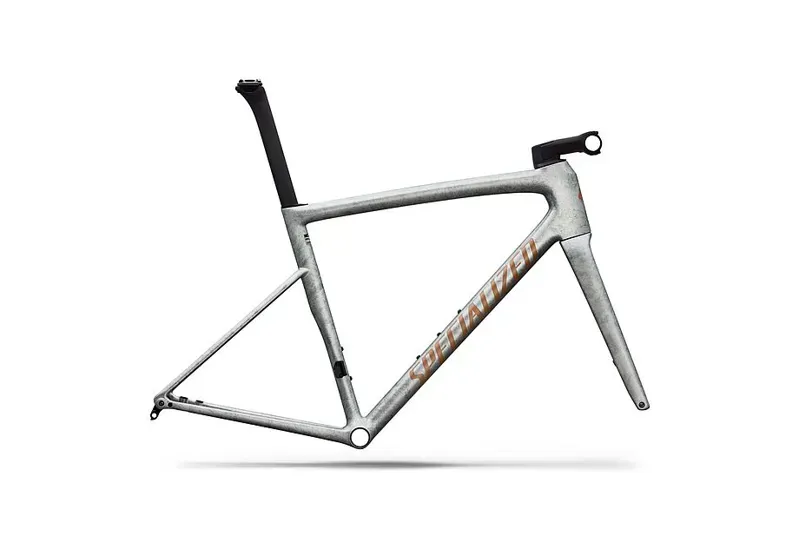 Specialized Tarmac SL8 Frameset SILVER / SHADOW SILVER DRY IMPASTO/ PHOTON ORANGE OVER SILVER