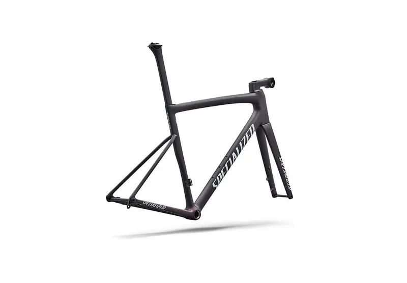 Specialized Tarmac SL8 Frameset CARBON/ 100 CQV REFLEX SUPER RED FRONT EDGE/WHITE SILVER-3