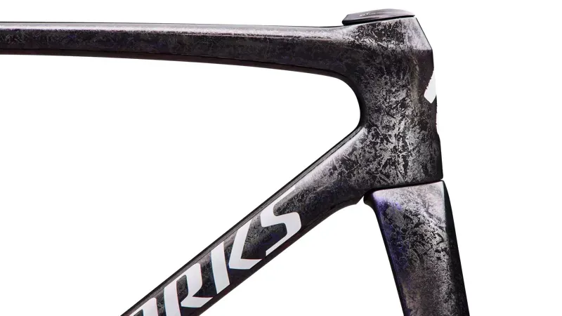 Specialized S-Works Tarmac SL9 FACT 12r Frameset in Carbon/Red to Blue/White-4
