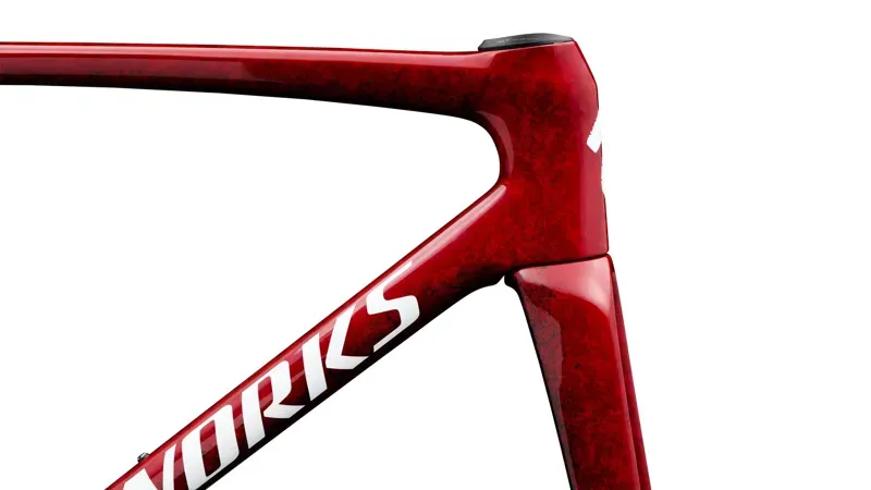 Specialized S-Works Tarmac SL9 FACT 12r Frameset in Vivid Red/Black/White Silver-4