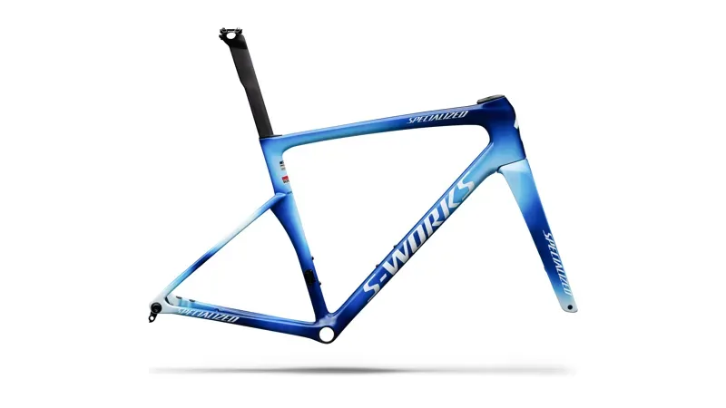 Specialized S-Works Tarmac SL9 Team Replica Frameset in Soudal Quick-Step