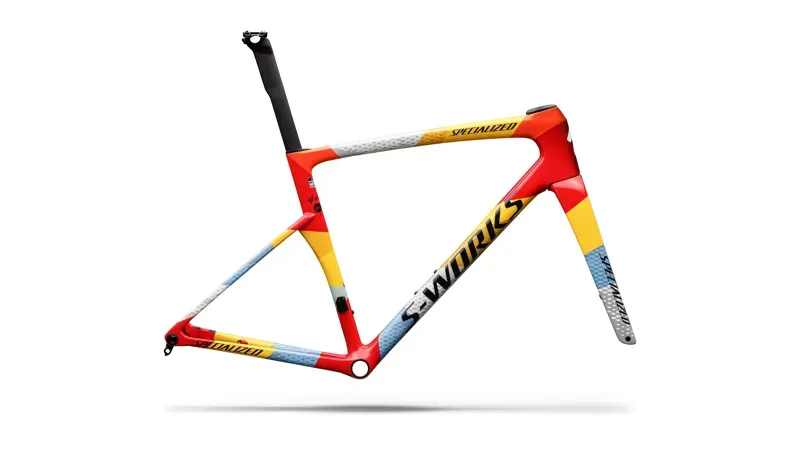 Specialized S-Works Tarmac SL9 Team Replica Frameset in SD Worx - Protime