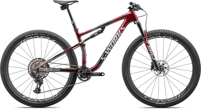 Specialized S Works Epic RED BLACK SILVER GRANITE