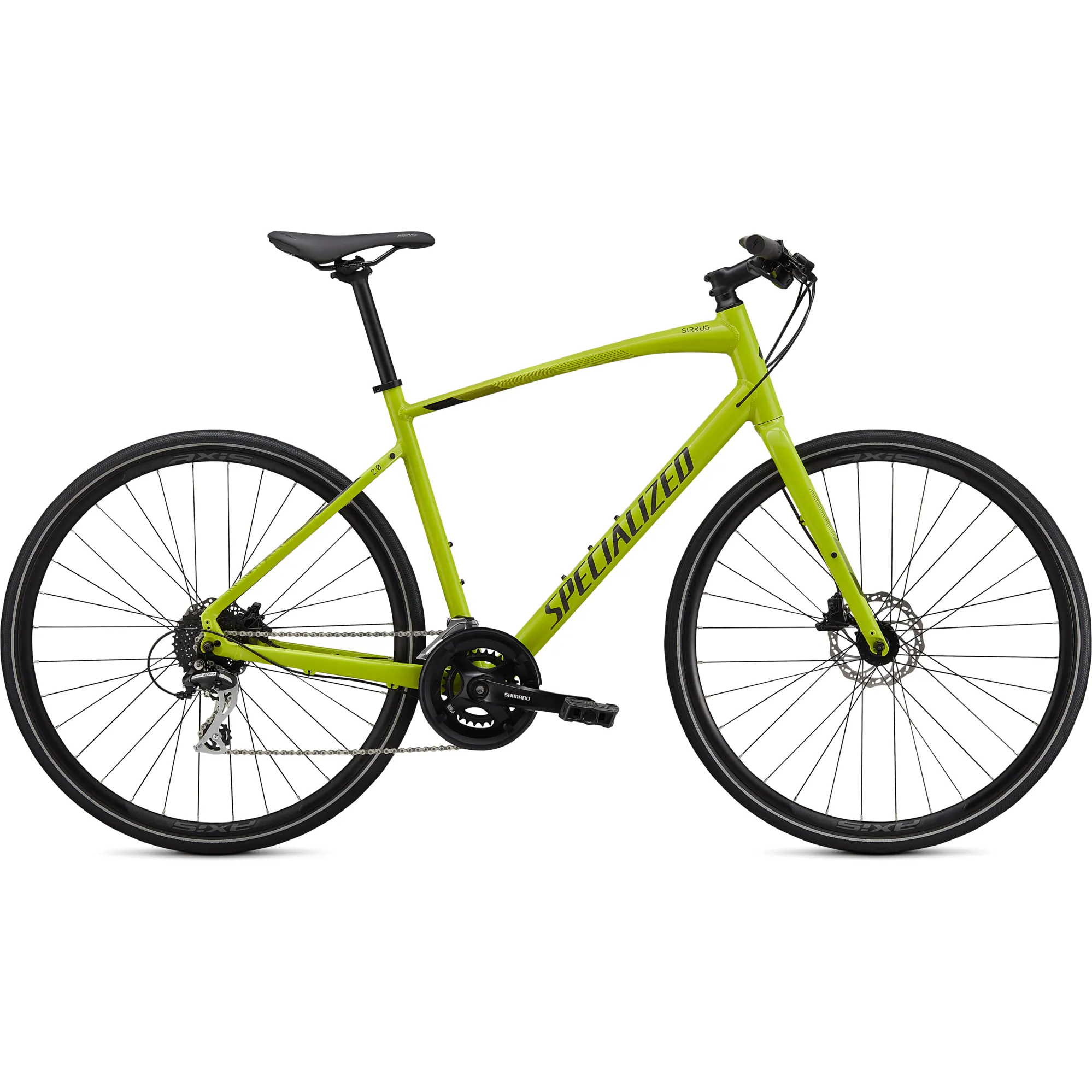 2020 Specialized Sirrus Hybrid Bike in Green - Main Image