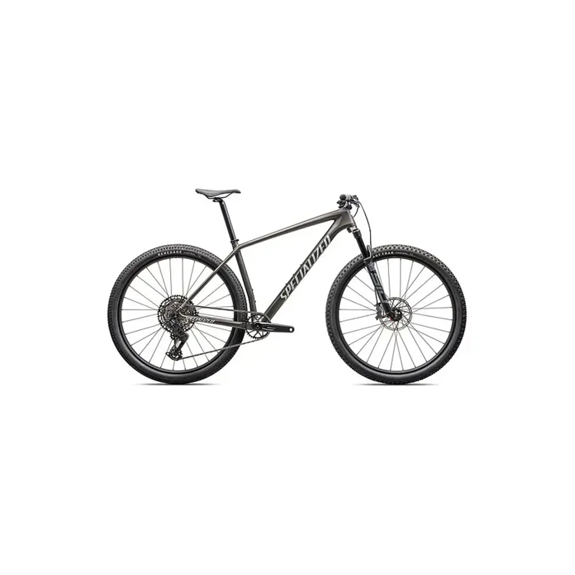 Specialized Epic Hardtail Comp Mountain Bike Gunmetal/White/Silver
