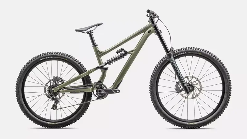 Specialized Status 2 170 MTB in Metallic Spruce/Purple Haze