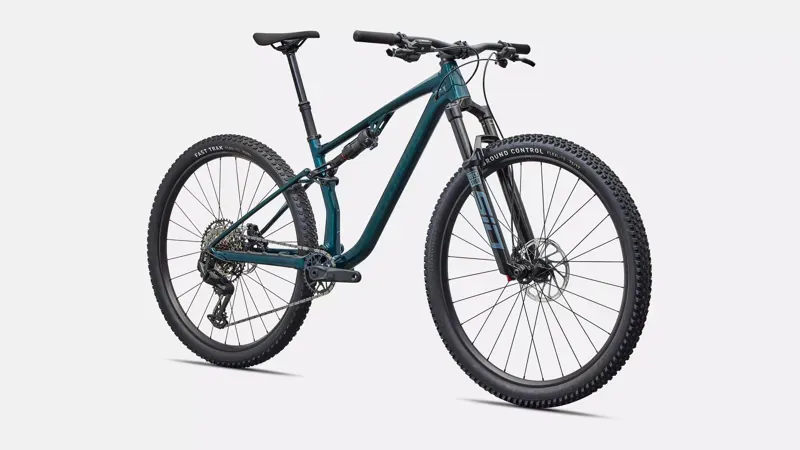 Specialized Chisel Comp XC Mountain Bike in Emerald Metallic-1