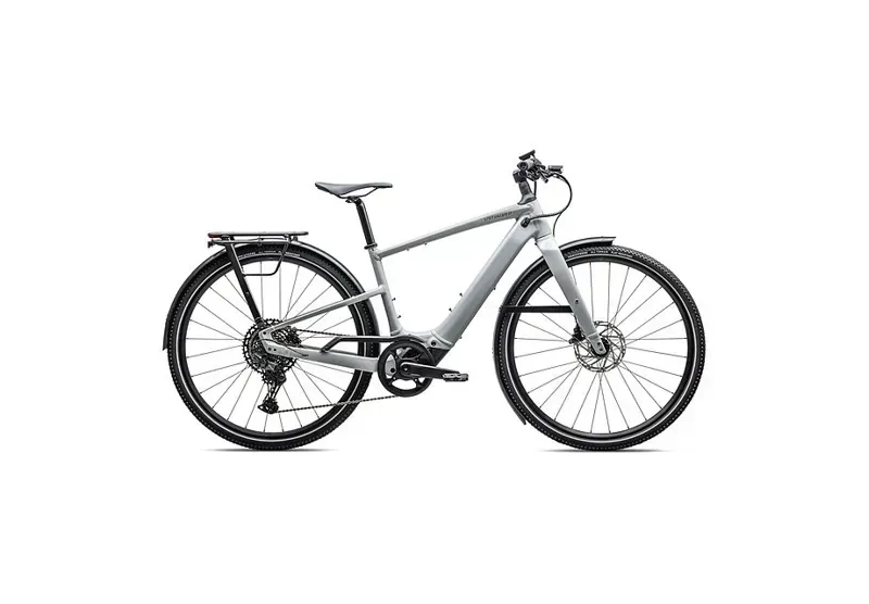 Specialized Turbo Vado SL 2 5.0 eHybrid Bike in Dove Gray/Grey Frost