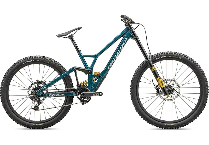 Specialized Demo Race Mountain Bike in Teal Tint/White