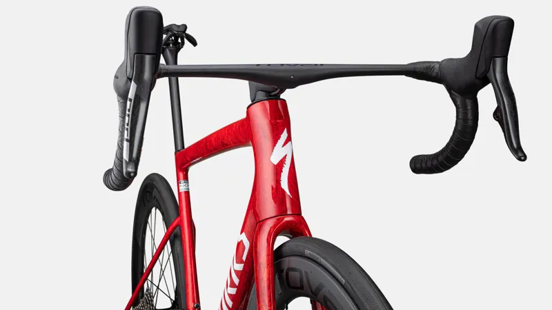 Specialized S-Works Tarmac SL8 SRAM Red eTap Road Bike in Gloss Red Sky-1