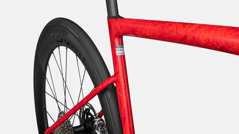 Specialized S-Works Tarmac SL8 SRAM Red eTap Road Bike in Gloss Red Sky-2