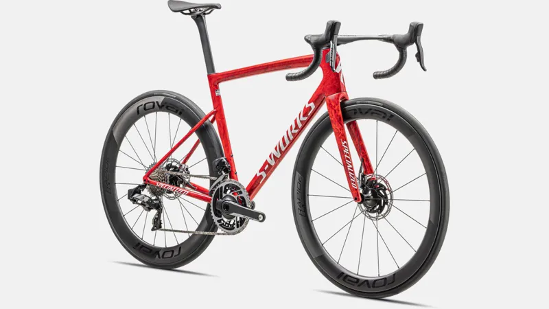 Specialized S-Works Tarmac SL8 SRAM Red eTap Road Bike in Gloss Red Sky-3