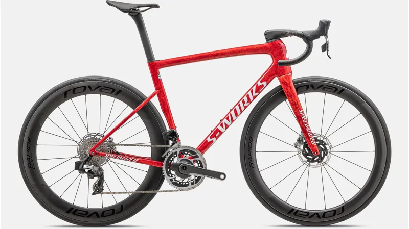 Specialized S-Works Tarmac SL8 SRAM Red eTap Road Bike in Gloss Red Sky-4