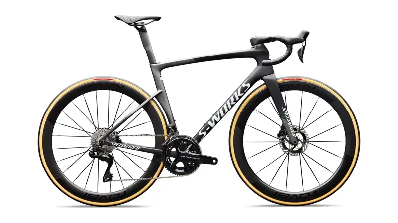 Specialized S-Works Tarmac SL9 Shimano Dura-Ace Di2 Road Bike in Carbon/White