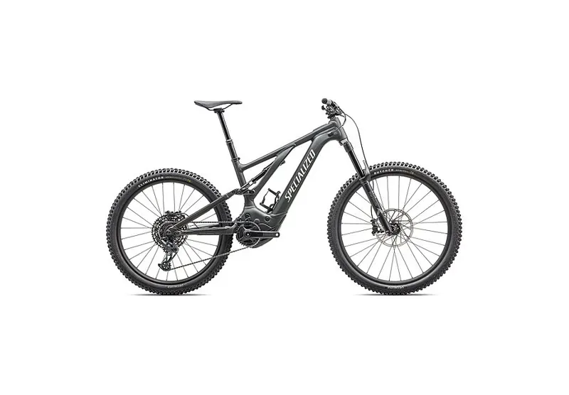 Specialized Turbo Levo E-Mountain Bike In Satin Dark Moss Green/Dune White