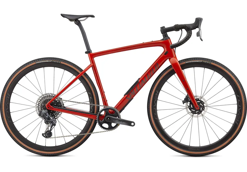 2021 Specialized Diverge Pro Carbon Gravel Bike in Red