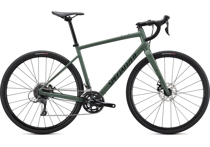 2021 Specialized Diverge Base E5 Gravel Bike in Green