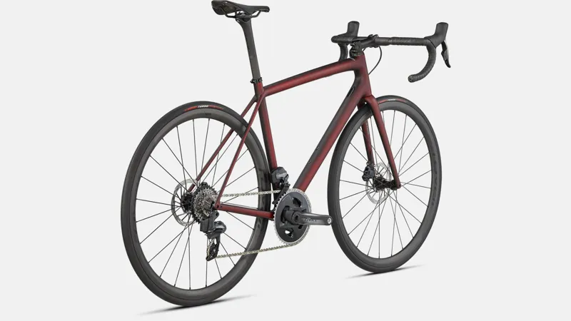 Specialized Aethos Pro Force eTap AXS Carbon Road Bike in Red-4