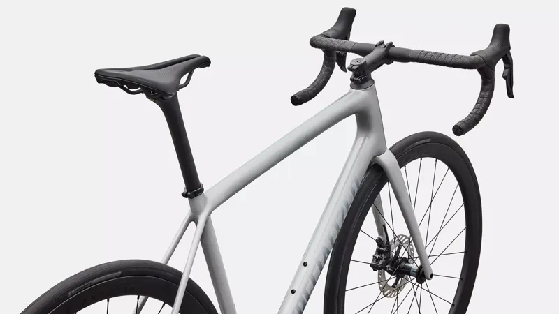 Specialized Aethos 2 Expert Shimano Ultegra Di2 Race Bike in Dolomite Metallic-3