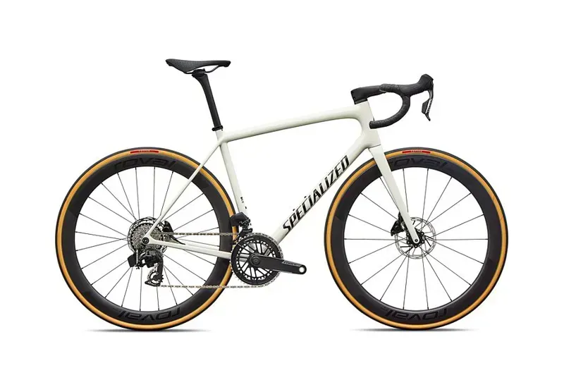 Specialized Aethos 2 Pro SRAM Force AXS Racing Bike in Birch/Stallion-1