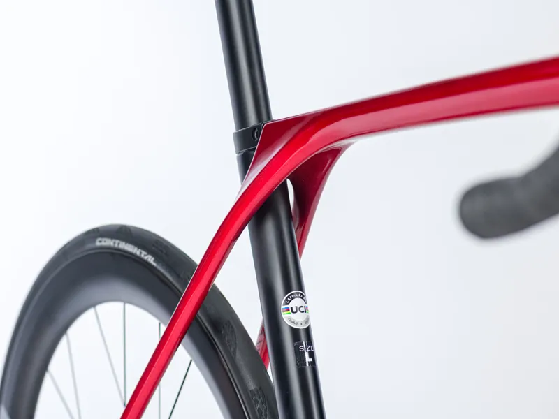2021 Lapierre Aircode DRS 8.0 Carbon Road Bike in Red-4