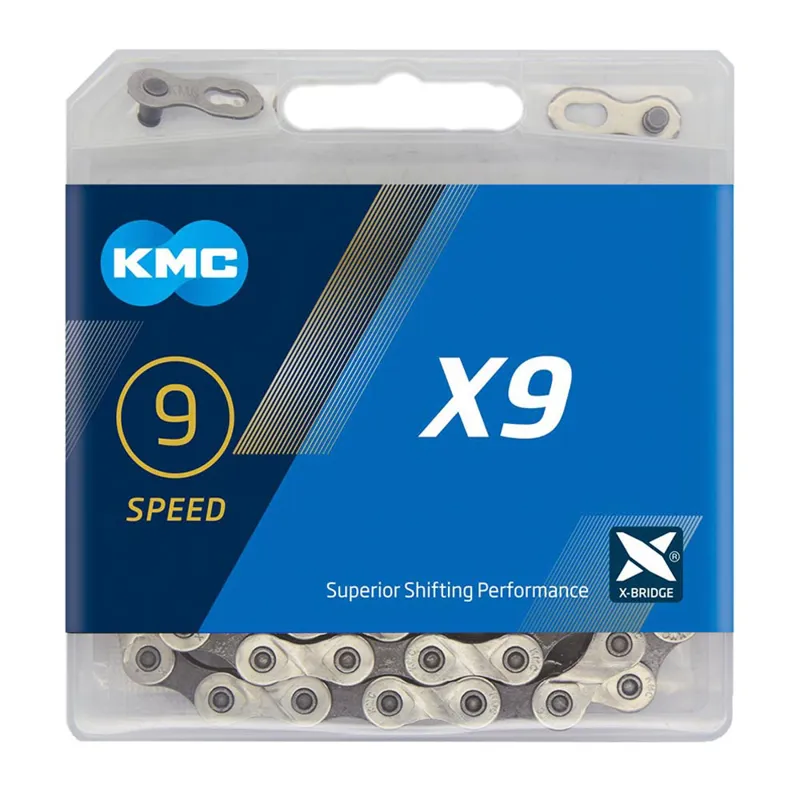 KMC X9 Chain in Silver-1