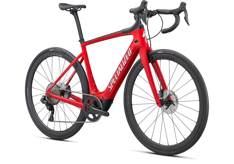 2021 Specialized Turbo Creo SL Expert Carbon Electric Road Bike in Red-6