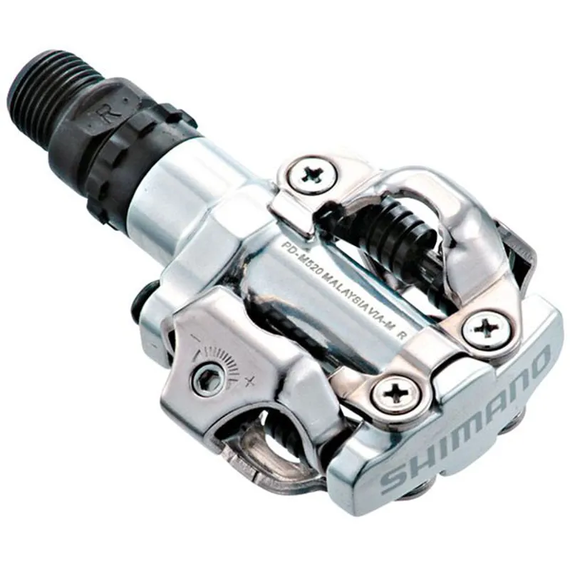 Shimano m520 Sr pedal Silver 9/16 inches